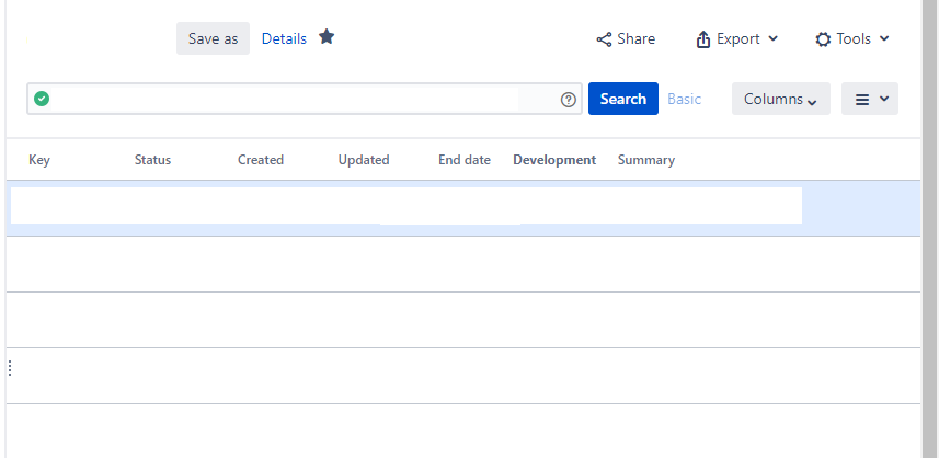 Jira Issue 리스트 View 설정 변경