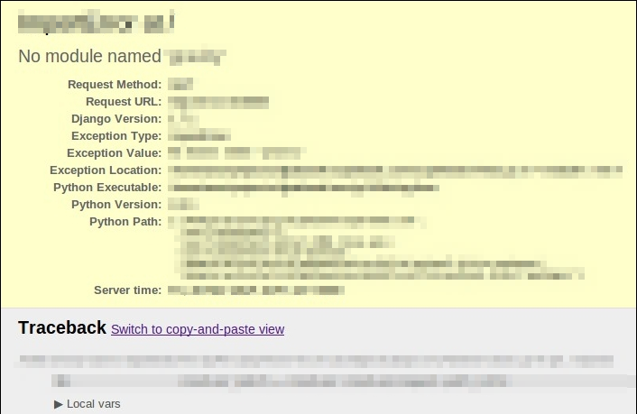 Django Debug 끄기