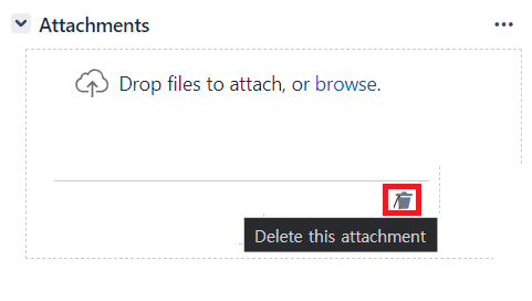 JIRA Attachments(첨부파일) 수정 및 삭제